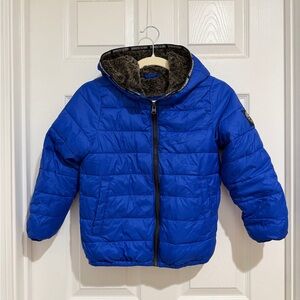 Abercrombie Kids Royal Blue Puffer Jacket